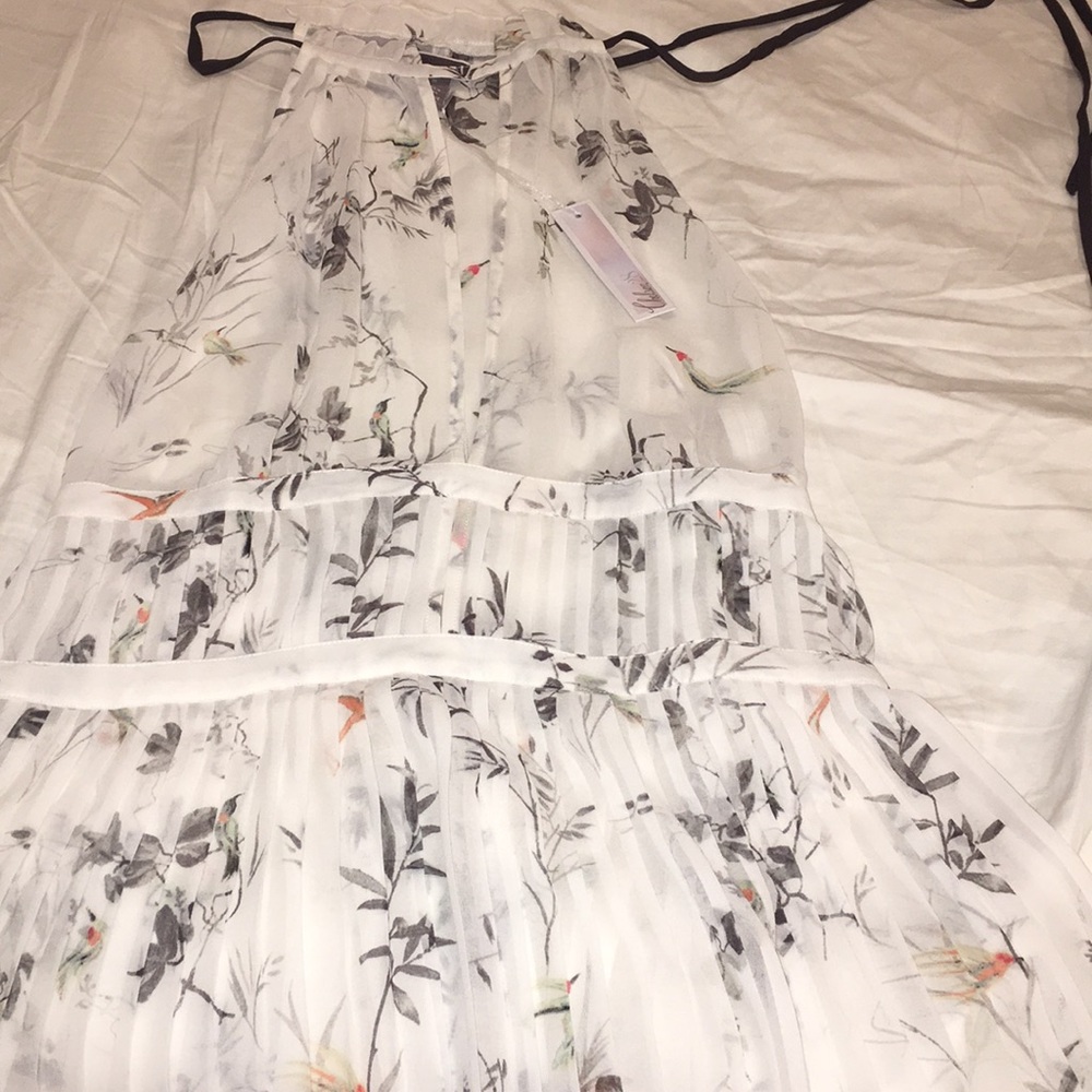 Super cute sheer blouse brand new with tags